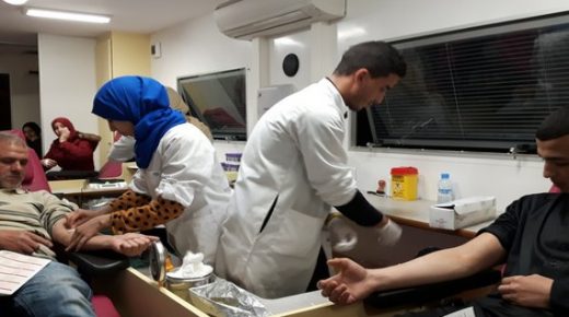 مدينة الدروة.. منتدى التنمية البشرية للأعمال الاجتماعية والمنار جمعتين تنظمان حملة للتبرع بالدم