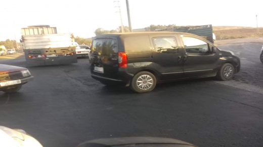 طريق الموت نحو المدينة الخضراء ببوسكورة