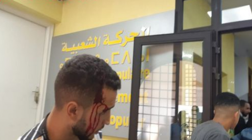 مواجهات دامية وعراك وضرب ورمي بالكراسي بين أعضاء الشبيبة الحركية.. هذه تفاصيل هروب العنصر من المقر المركزي لحزب الحركة الشعبية (فيديوهات)