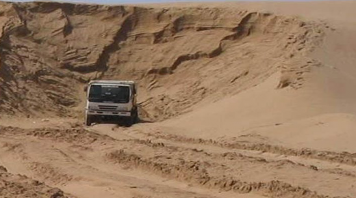 كومندو لدرك القنيطرة يوقف عصابة نهب الرمال بعد مواجهة عنيفة