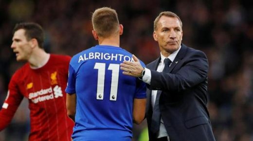 بطولة إنكلترا: عوارض كورونا تظهر على بعض لاعبي ليستر (رودجرز)