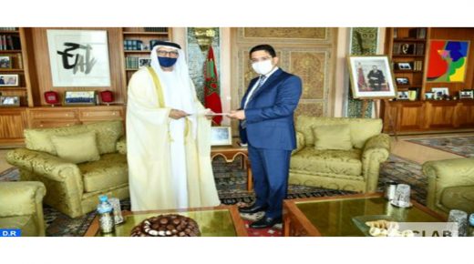 السيد بوريطة يستقبل السفير الجديد لدولة الإمارات العربية المتحدة