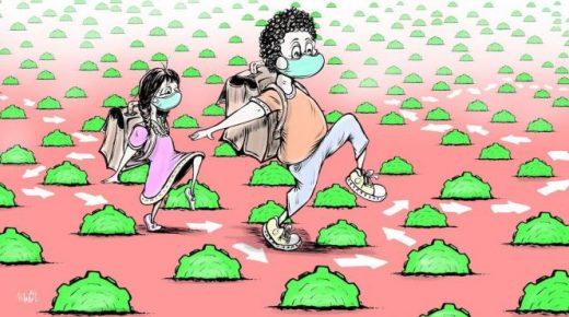 فيروس كورونا يُهدّد التلاميذ المتنقّلين للمدارس