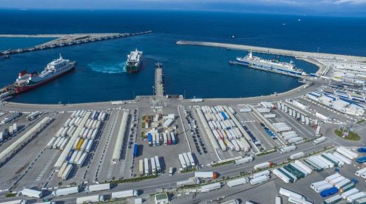 ميناء طنجة المتوسط احتل المرتبة 35 عالميا في معالجة الحاويات سنة 2019
