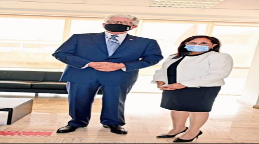 السفير الأمريكي بالمغرب يتباحث مع رئيسة المجلس الوطني لحقوق الإنسان
