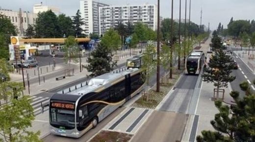 إعطاء انطلاقة أشغال إنجاز مشروع الخطين الأول والثاني للحافلات العالية الجودة بالدار البيضاء