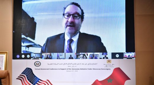 الاعتراف الأمريكي بسيادة المغرب على الصحراء تأكيد لموقف واشنطن بأن المبادرة المغربية للحكم الذاتي هي الأساس الوحيد لحل عادل ودائم للنزاع (السيد شينكر)