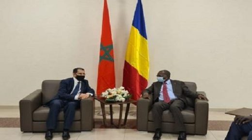 العثماني يبحث مع وزير الدولة التشادي سبل تطوير العلاقات الثنائية