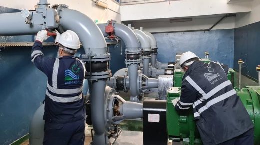 اضطراب في تزويد الماء الشروب بسبب أشغال الخطين 3و4 لطرامواي الدار البيضاء