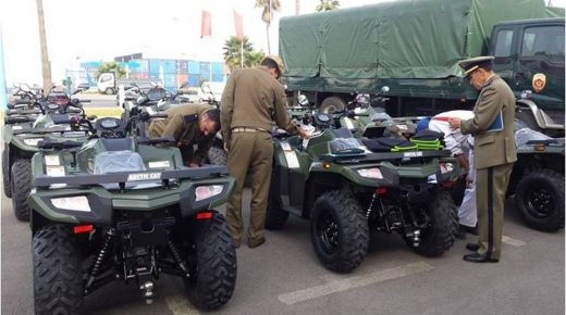 إسبانيا تمنح المغرب 90 دراجة رباعية الدفع بقيمة 1.4 مليون دولار لمكافحة الهجرة السرية!