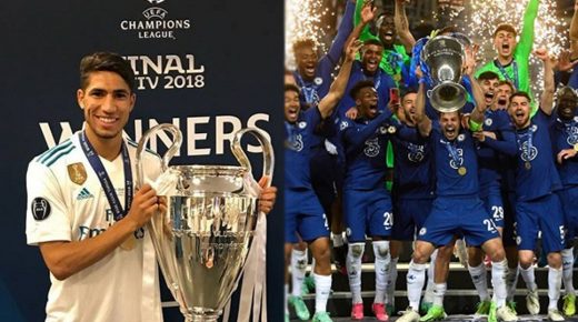 بتتويج تشيلسي بدوري الأبطال.. حكيم زياش يصبح ثاني مغربي يحقق اللقب الأوروبي “الأغلى” بعد حكيمي رفقة ريال مدريد سنة 2018