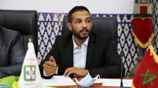 انتخاب حرمة الله رئيسا لجماعة الداخلة‎‎