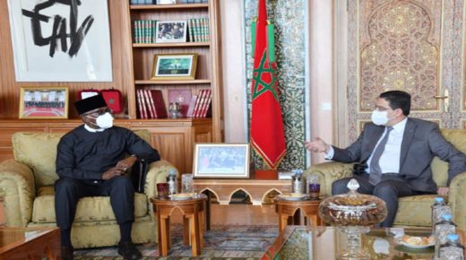 السيد بوريطة يتباحث مع مفوض الاتحاد الإفريقي للشؤون السياسية والسلم والأمن