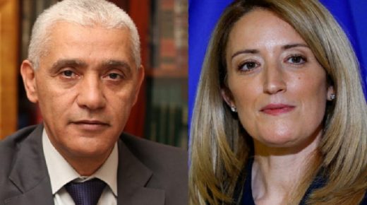 الطالبي العلمي يتباحث مع رئيسة البرلمان الأوروبي تكثيف التنسيق البرلماني المشترك