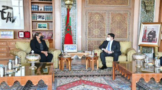 السيد بوريطة يستقبل رئيسة مجلس الشيوخ لدولة بليز