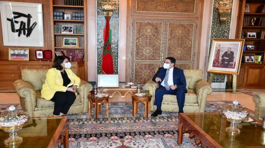 السيد ناصر بوريطة يجري مباحثات مع نظيرته الليبية