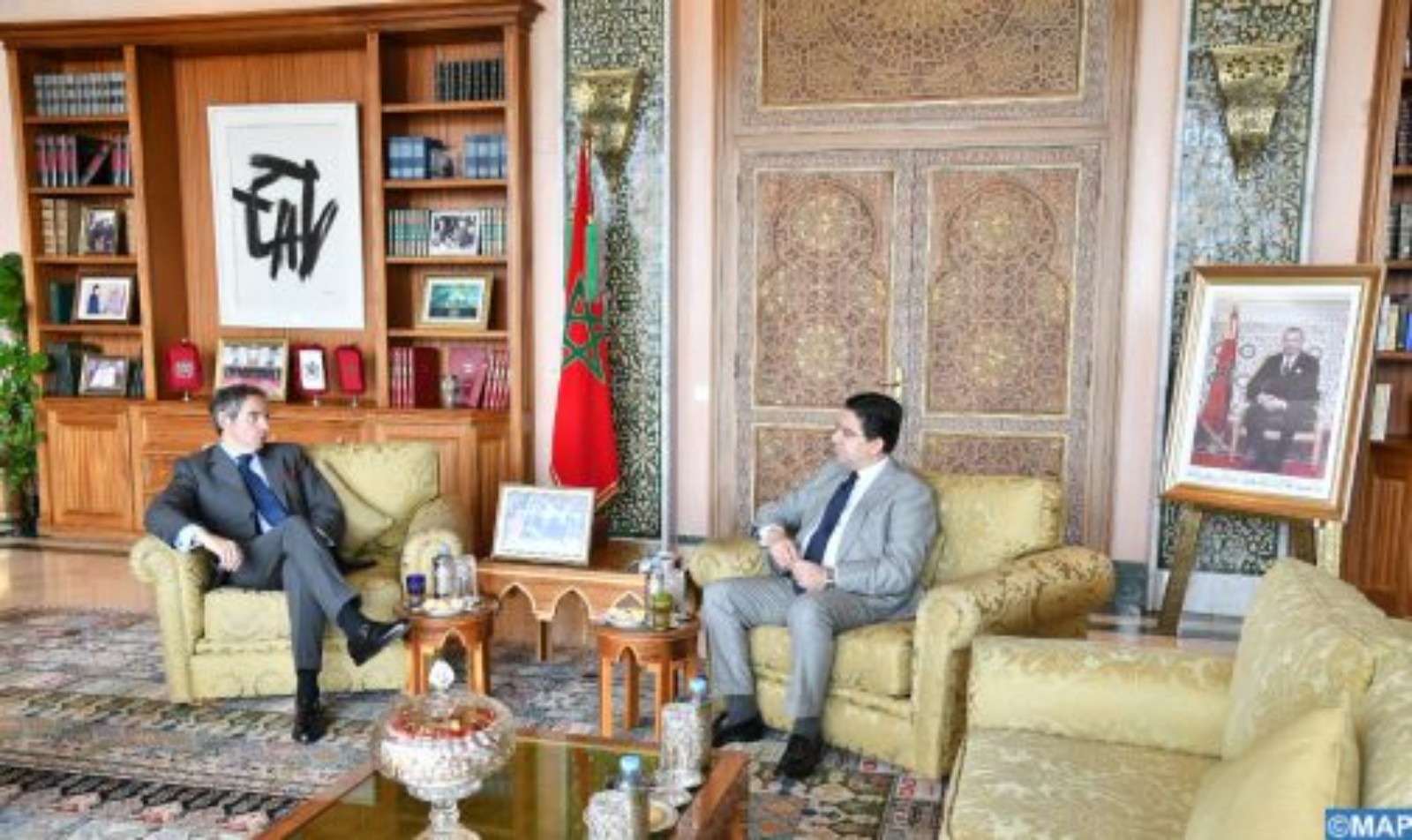 السيد بوريطة يتباحث مع المدير العام للوكالة الدولية للطاقة الذرية