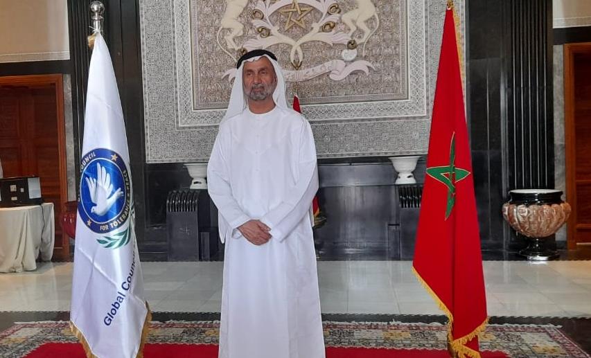 رئيس المجلس العالمي للتسامح والسلام يدعو من الرباط إلى تعزيز التقارب بين الشعوب وإشاعة قيم المحبة والسلام