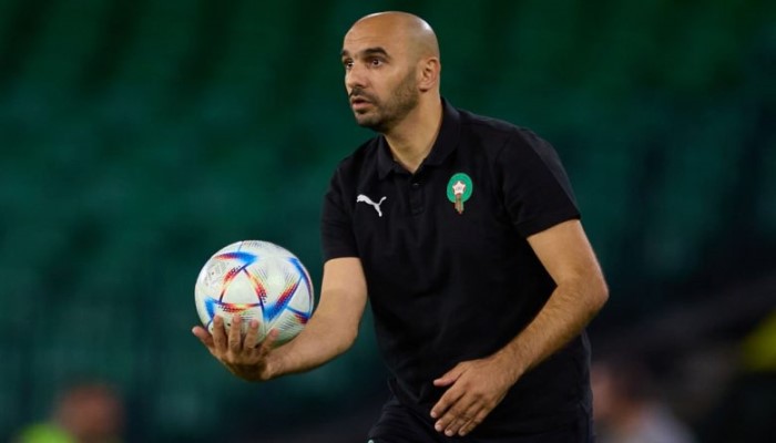 الركراكي: مباراة كرواتيا صعبة ونحن جاهزون