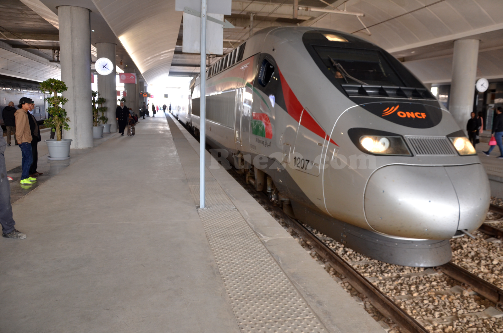 أسود الأطلس يشدون الرحال إلى طنجة عبر قطار التيجيفي