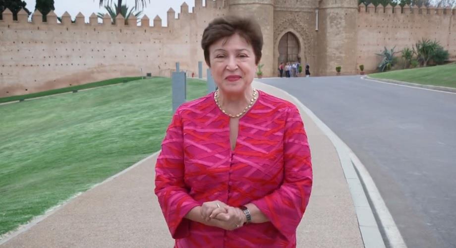 المديرة العامة لصندوق النقد الدولي كريستالينا جورجيفا تحل بمراكش
