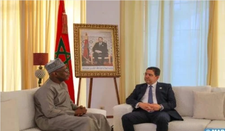 السيد بوريطة يتباحث في بانجول مع نظيره من النيجر