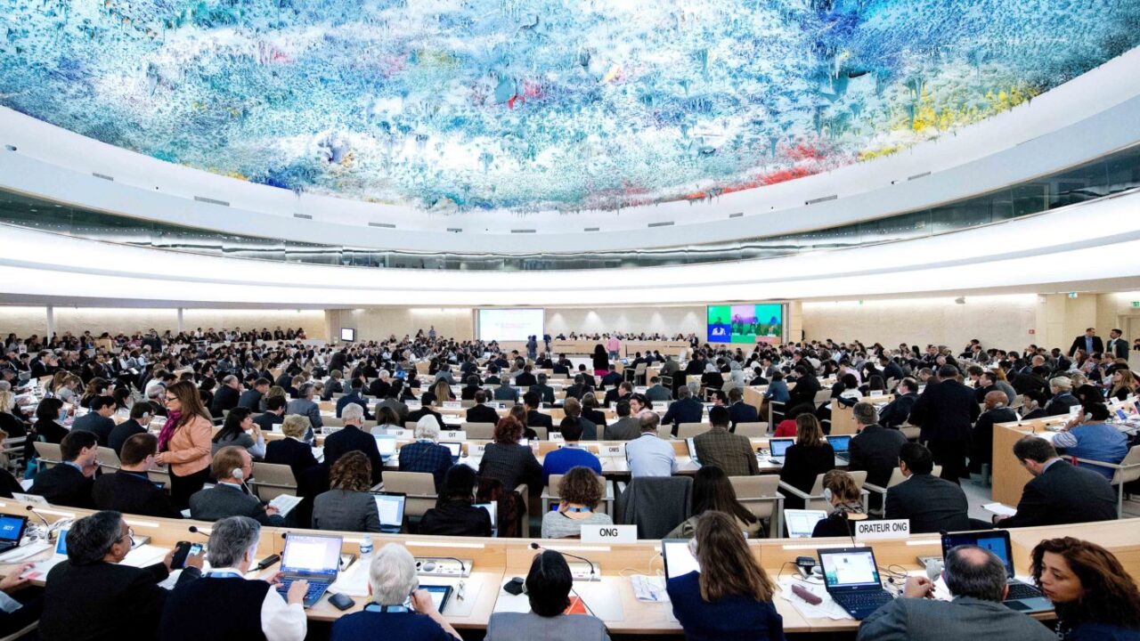 A general view during the 23th Session of the Human Rights Council. 27 May 2013. Photo by Jean-Marc Ferré