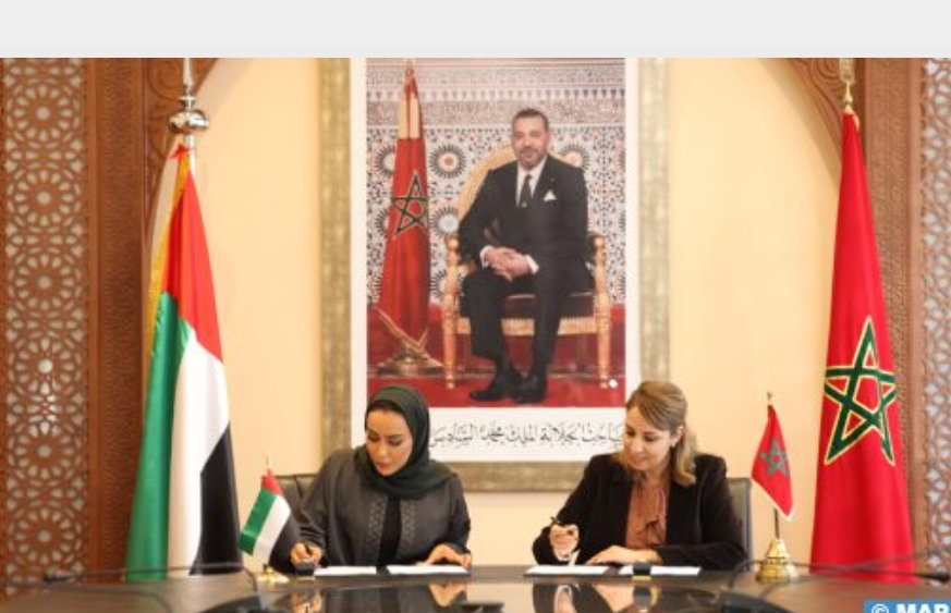 التوقيع على اتفاقية إعلان الشارقة ضيف شرف الدورة ال30 للمعرض الدولي للنشر والكتاب بالرباط