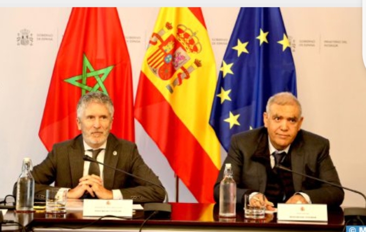 السيد لفتيت يعقد اجتماع عمل في مدريد مع نظيره الإسباني