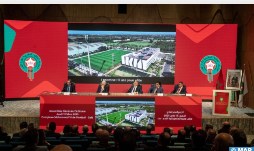 سلا.. الجامعة الملكية المغربية لكرة القدم تعقد جمعها العام العادي