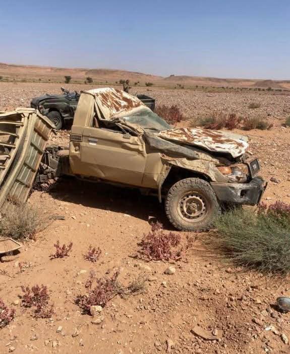 مصرع عسكريين في حادث خلال مطاردة مهربين للمخدرات قرب زاكورة