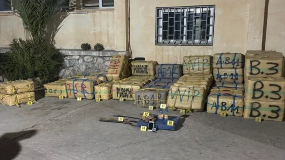 تنسيق أمني يُجهض محاولة تهريب أزيد من 3.8 طن من الشيرا ضواحي واد زم