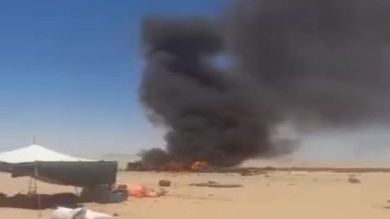 مسيرة مغربية تستهدف مركبات تابعة لجبهة “البوليساريو” الإنفصالية