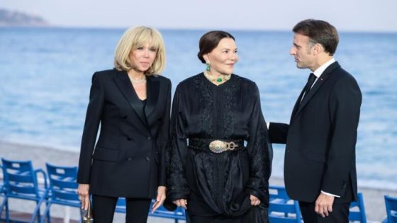 مؤتمر الأمم المتحدة للمحيطات .. الأميرة للا حسناء تحضر بنيس مأدبة عشاء أقامها الرئيس الفرنسي