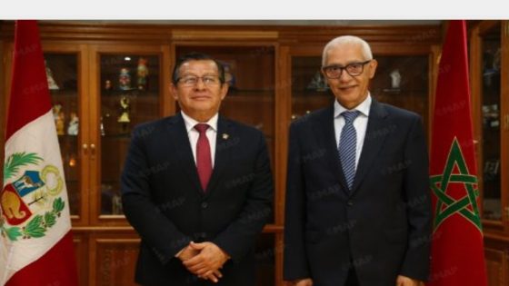 الكونغرس البيروفي يجدد تأكيد دعمه للوحدة الترابية للمملكة ولمبادرة الحكم الذاتي (رئيس الكونغرس)