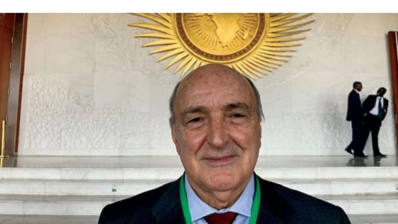 إعادة تعيين محمد بلعيش ممثلا خاصا لرئيس مفوضية الاتحاد الإفريقي ورئيسا لمكتب إتصال الاتحاد الإفريقي في السودان