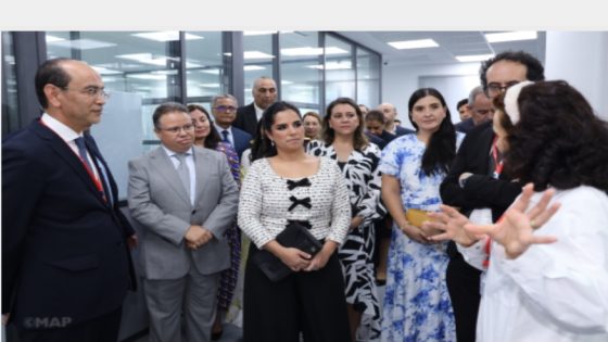 السيدة الأولى لجمهورية السلفادور تزور بالرباط مركز محمد السادس للبحث والابتكار