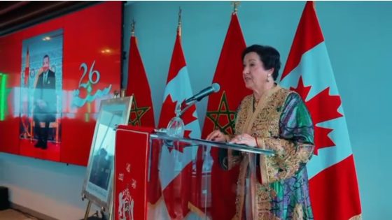 سفيرة المملكة بكندا تترأس حفلا بهيجا احتفالا بعيد العرش
