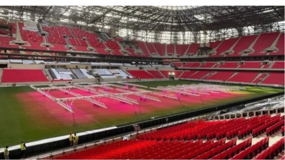 ملعب الرباط الجديد.. الأول في إفريقيا بإضاءة LED لنمو العشب