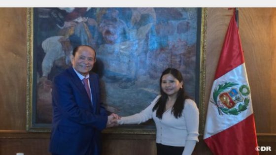 وفد من مجلس المستشارين يتباحث مع الرئيسة الجديدة للبرلمان الأنديني في أول لقاء رسمي لها