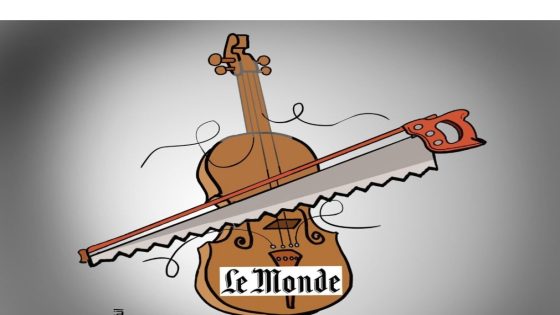 آخر رسومات الراحل مصطفى أنفلوس لحظات قبل أن يسلم الروح لبارئها (كاريكاتير)