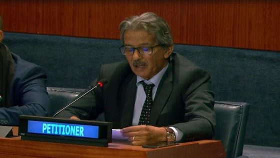 منصة الأمم المتحدة تهتزّ بصوت “صحراويون من أجل السلام”.. حركة تنشقّ عن البوليساريو وتعلن دعمها للحكم الذاتي تحت السيادة المغربية