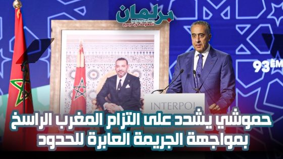 حموشي يشدد على التزام المغرب الراسخ بمواجهة الجريمة العابرة للحدود