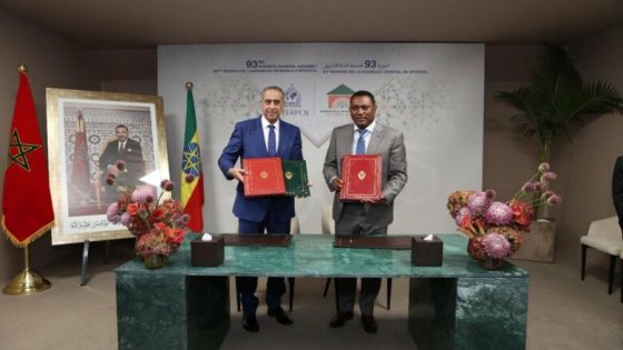 مراكش.. توقيع مذكرة اتفاق بين المغرب واثيوبيا تقضي بالتعاون لمكافحة مختلف صور الجريمة العنيفة والإجرام المنظم