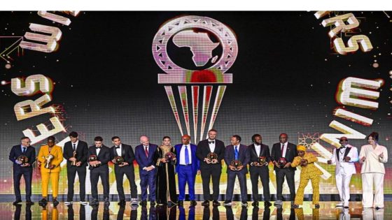 لائحة المتوجين بـ”جوائز الكاف” 2025