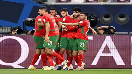المغرب إلى نصف نهائي كأس العرب بعد فوز ثمين على سوريا بهدف أزارو