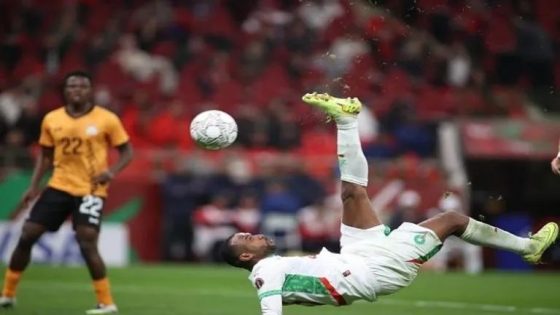 مقصيات أيوب الكعبي تخطف الأضواء قاريا