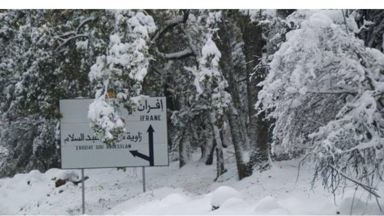 إفران في صدارة المدن الباردة هذا السبت