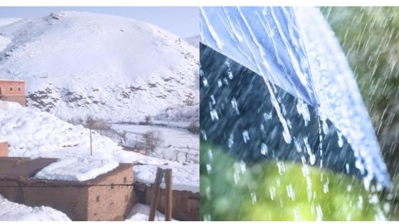 طقس الثلاثاء.. أجواء باردة، صقيع وتساقط للثلوج بالأطلس الكبير مع أمطار رعدية متفرقة