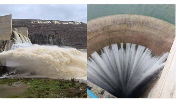 ارتفاع الموارد المائية بسدود المملكة خلال الـ 24 ساعة الماضية